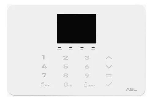 Kit Central De Alarme Izzy Touch Wifi 433mhz Segurança Agl