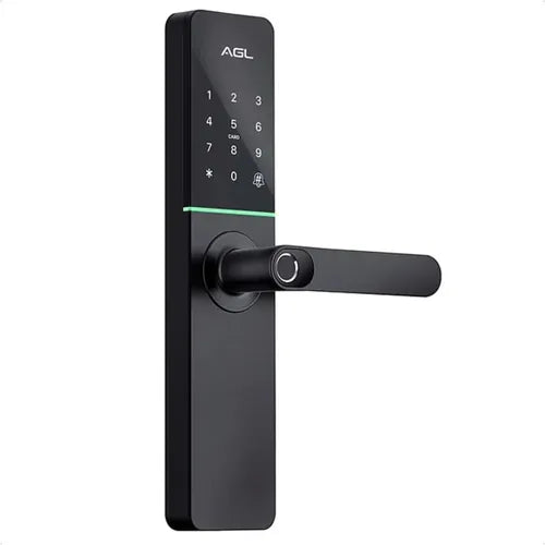 Fechadura Digital Com Biometria H30 Black Agl