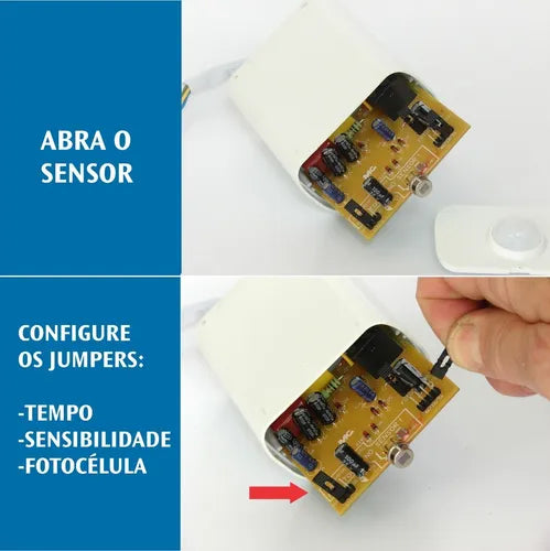 Alarme Com Sensor De Movimento + Campainha - 110/220 V