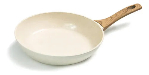Frigideira Mimo Style Revestimento Cerâmico Fundo Triplo Indução Marmol Cook 22cm