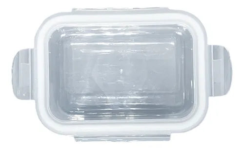 10 Potes Vidro Hermético Marmita Tampa 1040ml Dieta Fitness