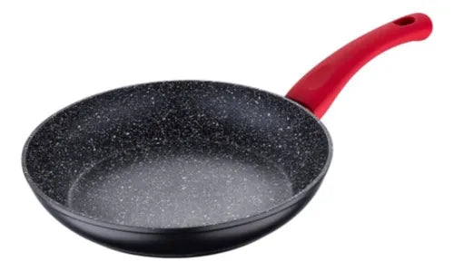 Frigideira Rasa Toledo 20cm Indução Anti-aderente - Bergner Cor Preto
