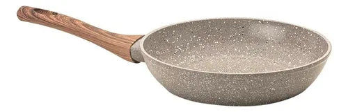 Frigideira Grande Antiaderente Ceramica 26cm Fogao Inducao Cor Grafito