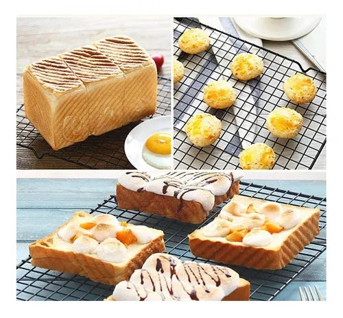 Suporte Grade P/ Esfriar Alimentos Rack Bolo Pão Pizza Doces