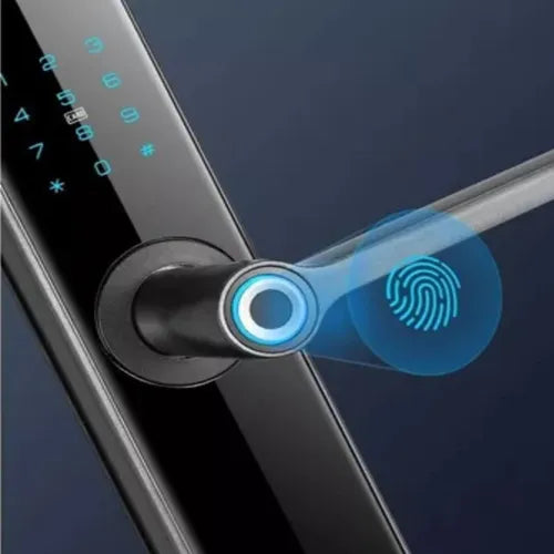 Fechadura Eletrônica Digital Com Biometria Senha Touch Casa