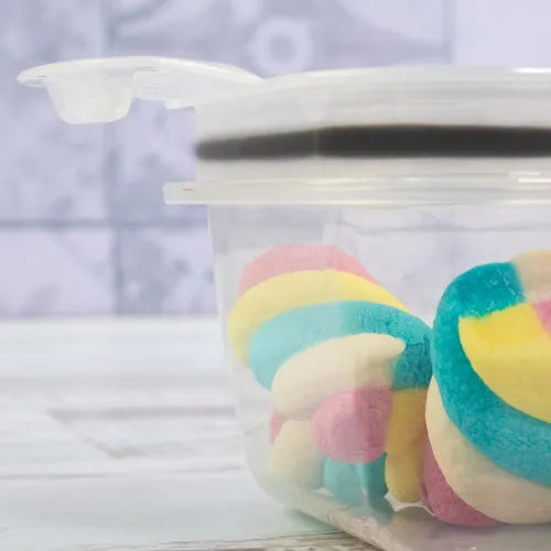 Pote Hermético Plástico Ret Mantimentos 550 Ml Plasútil