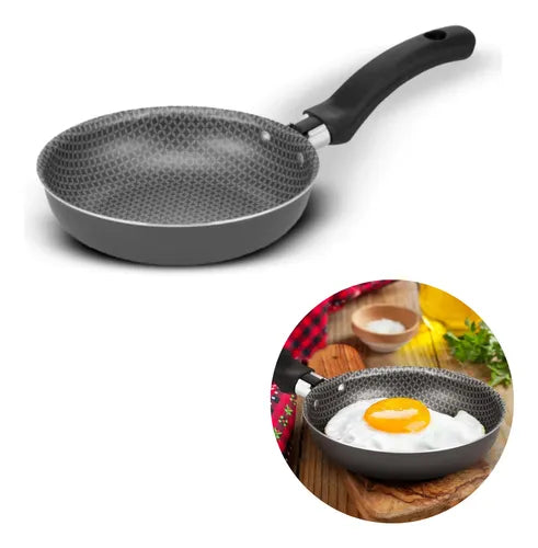 Frigideira Ovo Omelete Hambúrguer Antiaderente Teflon 14cm