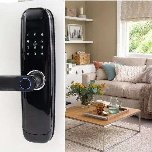 Fechadura Digital Eletrônica Tuya Com Biometria E Senha