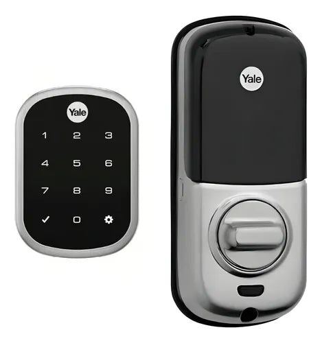 Fechadura Digital Eletrônica Yale Yrd 256 Rolete Com Senha