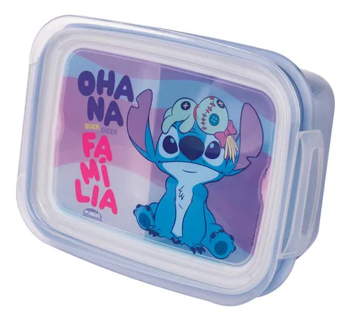 Kit Infantil Marmita Hermética Trava Mais Lanche Escolar Bom