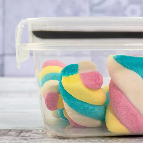 Pote Hermético Plástico Ret Mantimentos 550 Ml Plasútil