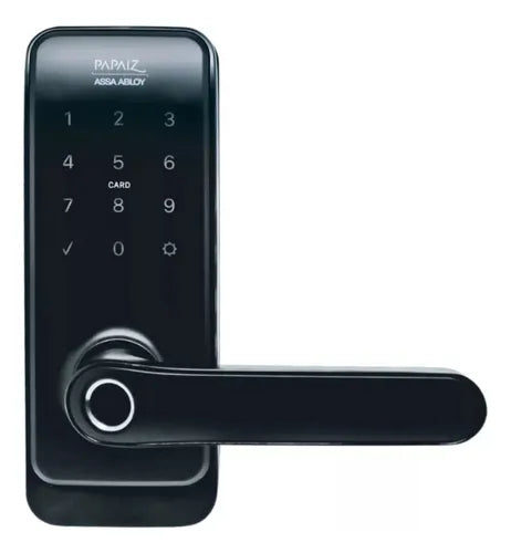 Fechadura Smart Lock Sl205 Papaiz Digital Ip55 Biometria