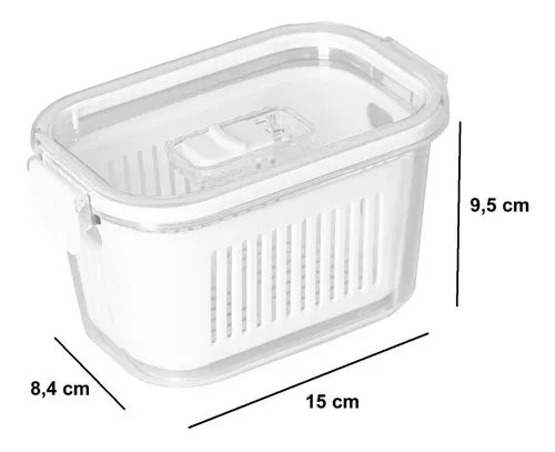 Pote Slim Multiuso Fresh Hermético 1.780ml - Paramount