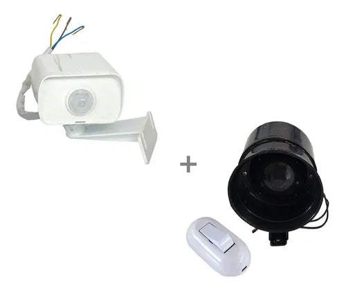 Alarme Com Sensor De Movimento + Campainha - 110/220 V
