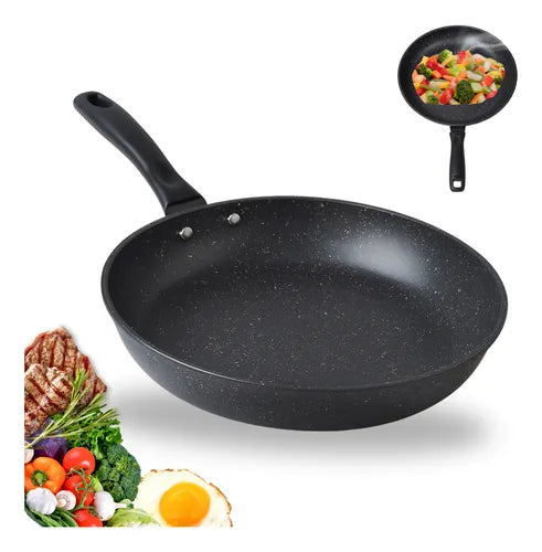 Frigideira Cerâmica Antiaderente Grande 28cm Reforçada
