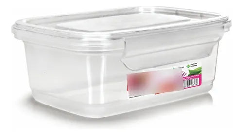 Kit 10 Potes 750ml Herméticos Travas Marmita Reutilizável