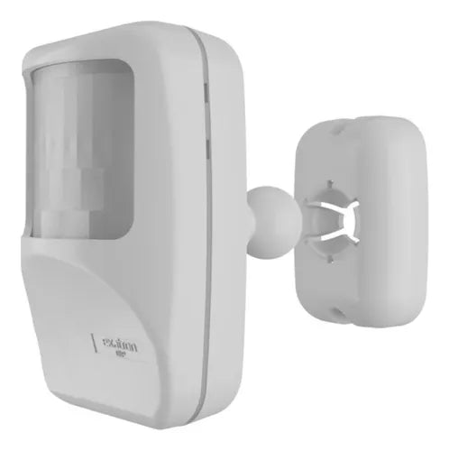Sensor Presença Movimento Frontal Parede 110° Fotocélula Timer Dip Switch Exatron LESFZDDP 110V 220V Bivolt Branco