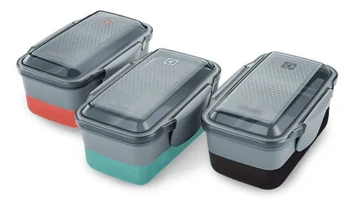 Pote De Marmita Lunch Box Electrolux C/ Divisória - Preto