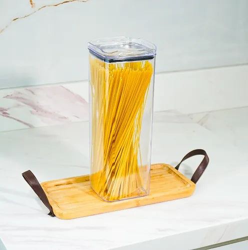 Kit 12 Potes Herméticos Porta Mantimentos Quadrado Cozinha
