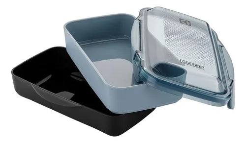 Marmita Lunch Box Tampa Easy Open Electrolux 2em1 Preta