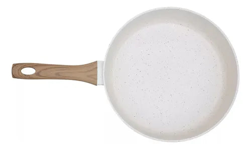 Frigideira Funda Style Cook Cerâmica Alumínio com Indução 28cm 4,5L Mármol 10255 Mimo Style