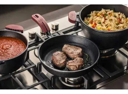 Frigideira de Ferro Fundido 24cm 1,9Lts Sem Tampa para Forno E Fogão Mta