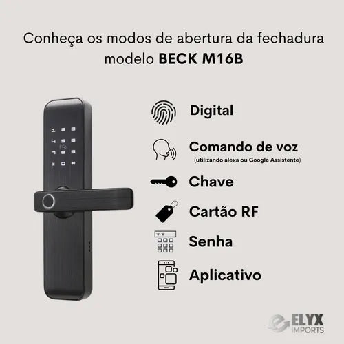 Fechadura Eletrônica Inteligente (alexa, Google E App)