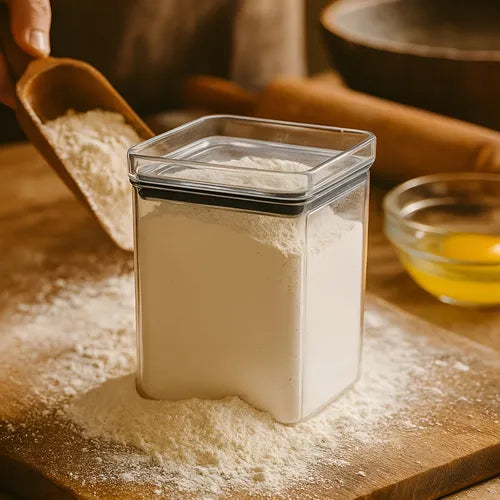Pote Hermético 1000ml Farinha Açucar Café Alimentos Lumini