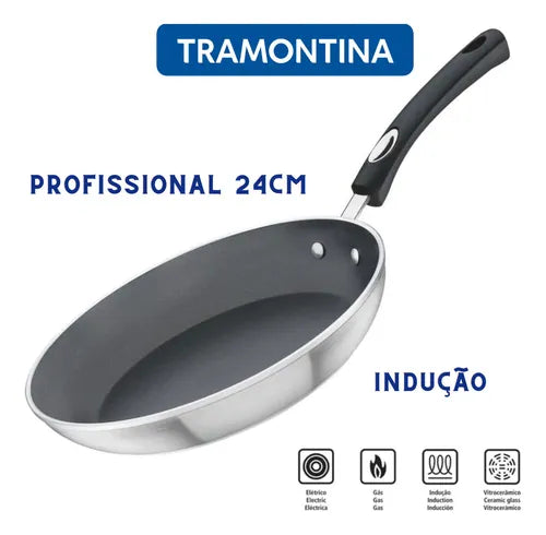 Frigideira Indução Profissional 24cm Antiaderente Tramontina