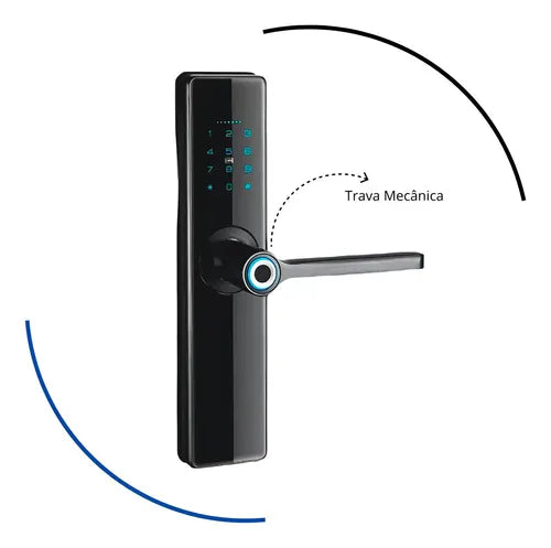 Fechadura Eletrônica Tw-4020 Fe - Biometria, Senha E Chave