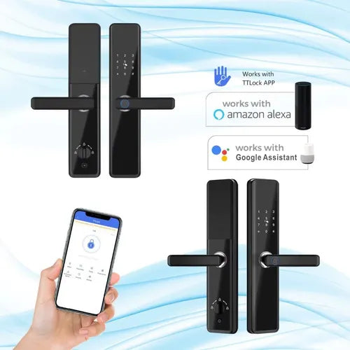 Fechadura Eletrônica Digital Nfc Anatel Smart Lock Maxhouse