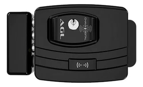 Agl Fechadura Elétrica Ultra Magic Card Wifi Smart Completa