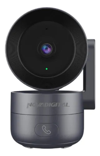 Câmera De Segurança Wifi Inteligente Novadigital Cs-call Botão Chamada Onvif Tuya Smart Life Alexa Google 110V 220V Bivolt Cinza