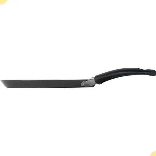 Frigideira Panqueca Tapioca 26cm Antiaderente Não Gruda Top! Cor Preto