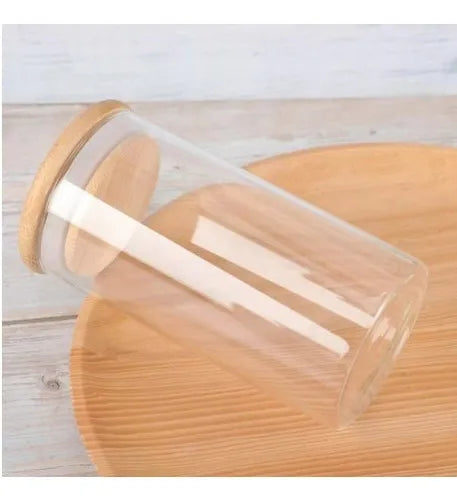 Kit 6 Potes Para Tempero Vidro 250ml Hermético Tampa 250 Ml Cor Transparente Plasvale