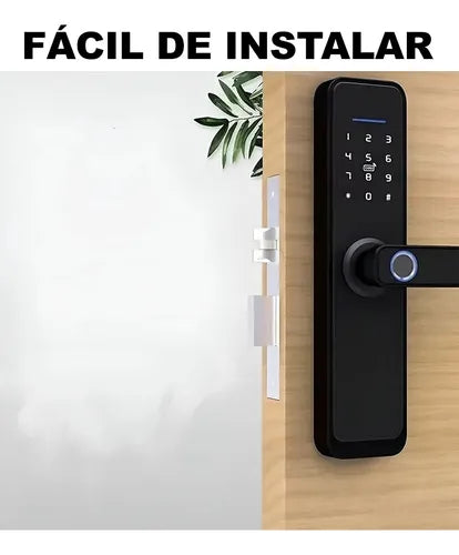Fechadura Eletrônica Maçaneta Digital Prova D'água Wifi App