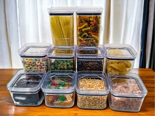 Amobox Potes Herméticos 4 unidades de 1L
