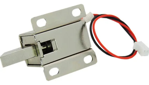 Mini Fechadura Solenoide Eletrônica 12v 350ma Para Arduino
