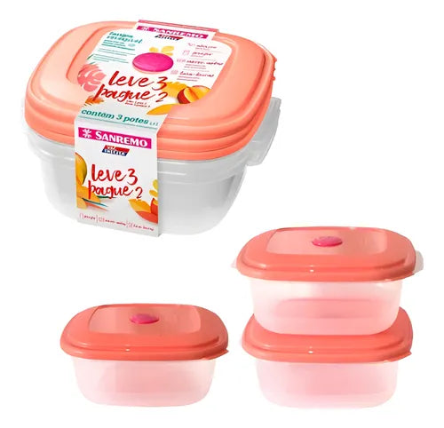 Conjunto Leve 3 Pague 2 Sanremo Freezer Micro-ondas 1,3 L