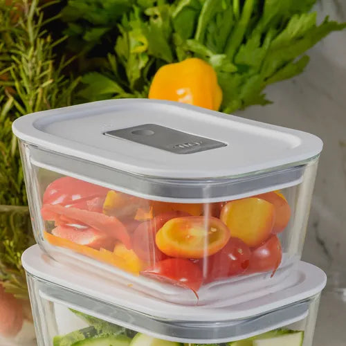 Pote De Vidro Hermético Ou 370ml Marmita Alimentos Com 2 Un