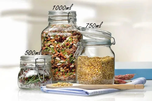 Pote De Vidro Fido 750ml