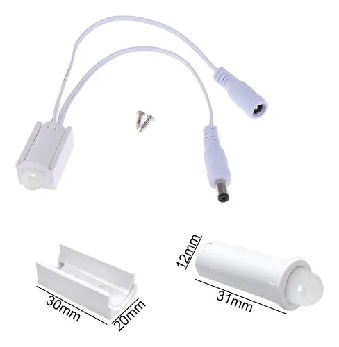 Sensor Movimento Abre Fecha Porta 12v/24v Drive Fita Led P4
