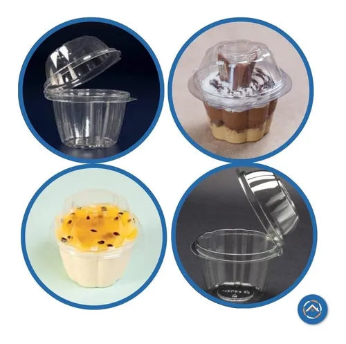 Embalagem Para Mousse 110ml (110a) C/100un