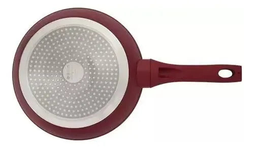 Frigideira Rubi 22cm Fundo Triplo Revestimento Cerâmica 22cm Indução 1,45L Mimo