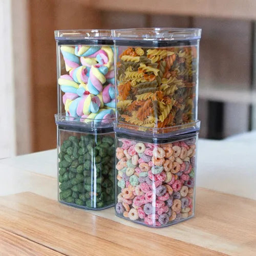Amobox Potes Herméticos 4 unidades de 1L