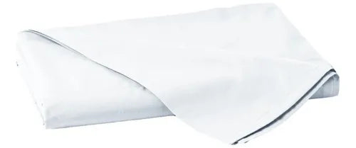 Lencol Queen Avulso Superior Algodão 180 Fios Penteado Rosa Cor Branco Desenho Do Tecido Liso