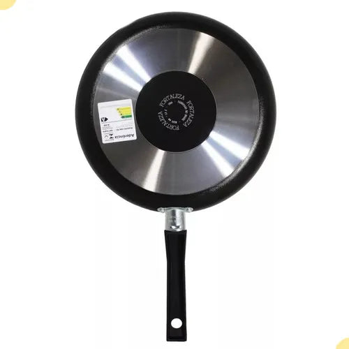 Frigideira Panqueca Tapioca 26cm Antiaderente Não Gruda Top! Cor Preto