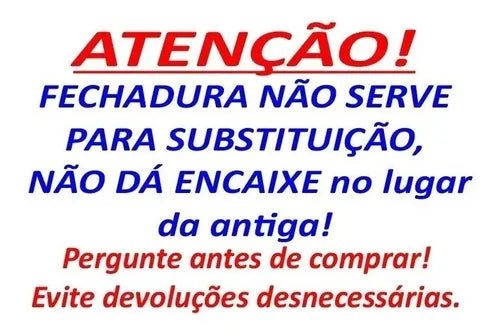 Fechadura Elétrica Agl Reversível  - Abre Para Dentro E Fora