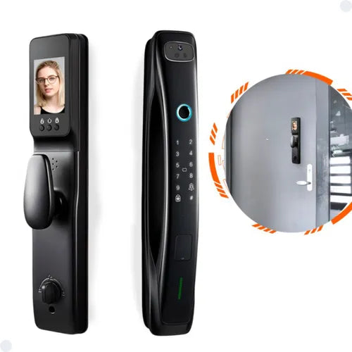 Fechadura Digital Eletronica Com Reconhecimento Facial 3d