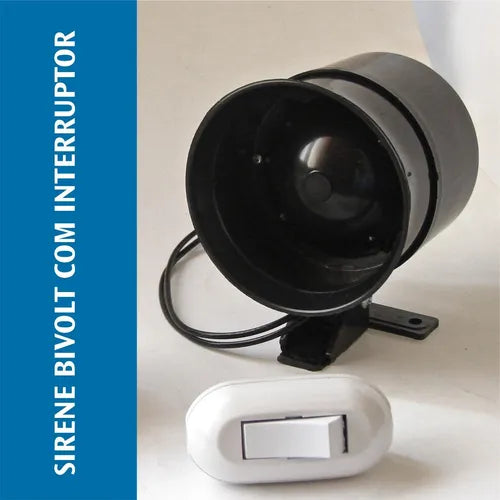 Alarme Com Sensor De Movimento + Campainha - 110/220 V
